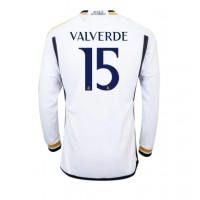 Real Madrid Federico Valverde #15 Hemmatröja 2023-24 Långa ärmar